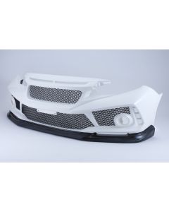 AERO BUMPER FRONT [CARBON] FK8 LATE MODEL [HONDA SENSING EQUIPPED]