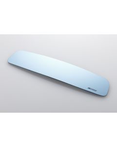 BLUE WIDE REAR VIEW MIRROR 