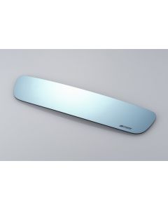 BLUE WIDE REAR VIEW MIRROR 