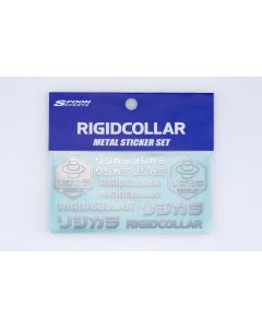 RIGID COLLAR METAL STICKER SET